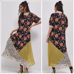 NWT ANTHROPOLOGIE SONIYA MAXI DRESS